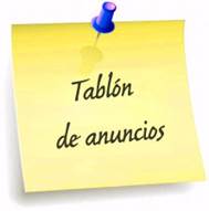 Tabln de anuncios